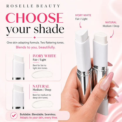 Korean 2-in-1 Color-Changing Foundation Stick