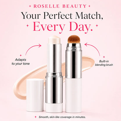 Korean 2-in-1 Color-Changing Foundation Stick